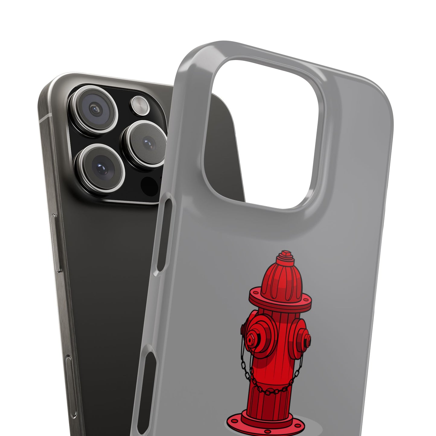 Hydrant Slim iPhone Cases - Grey