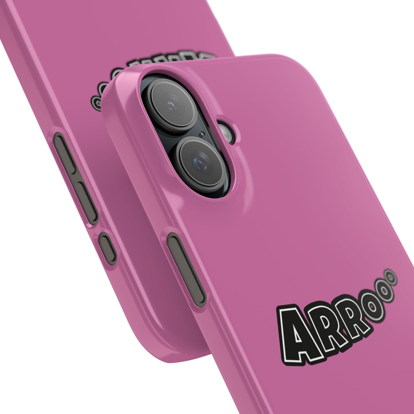 Arrooo Slim iPhone Cases - Pink