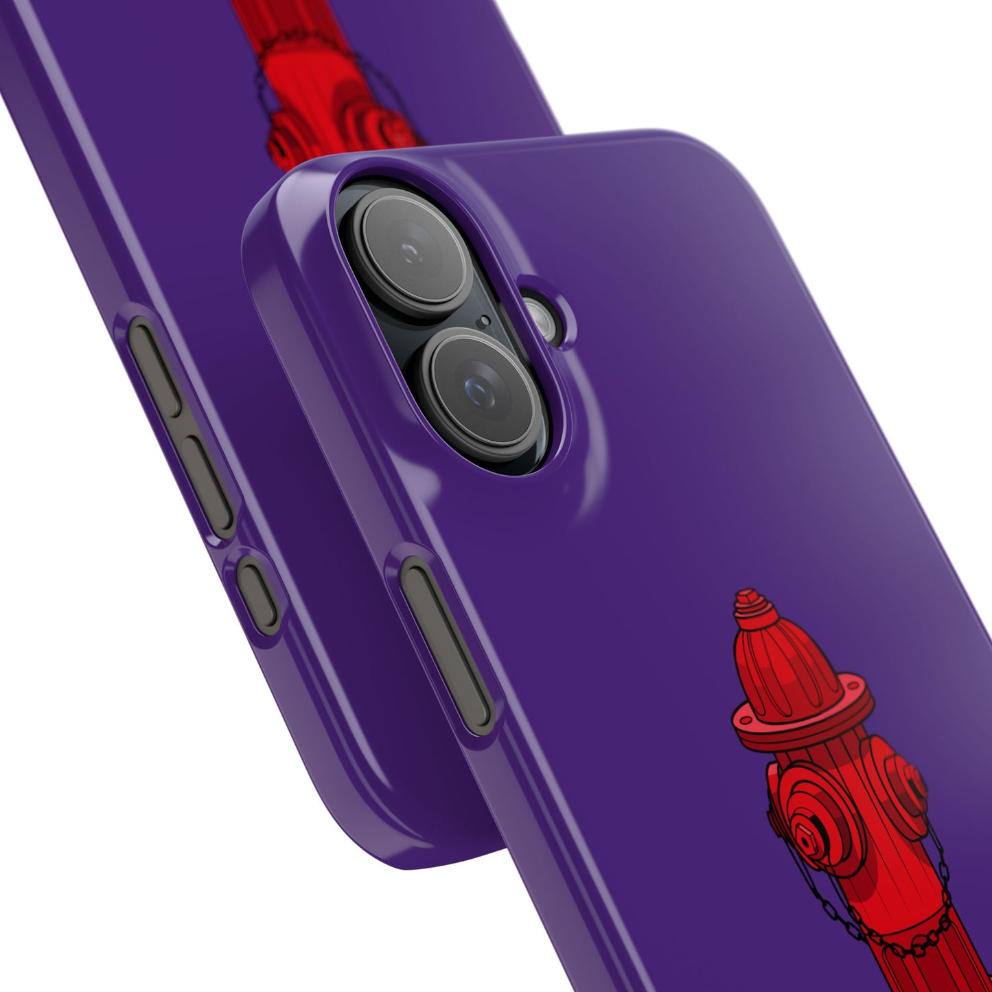 Hydrant Slim iPhone Cases - Purple