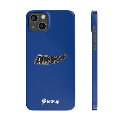 Arrooo Slim iPhone Cases - Blue