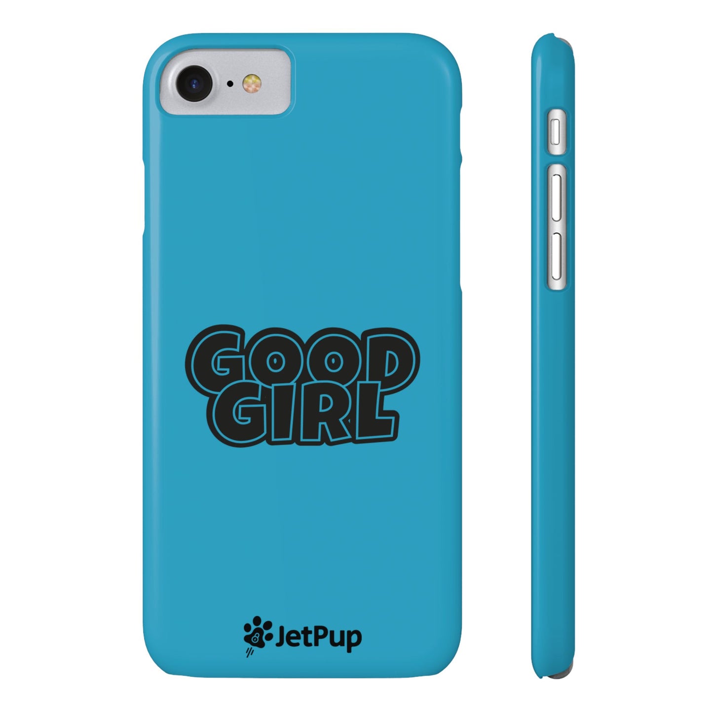 Good Girl Slim iPhone Cases - Turquoise