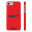 Arrooo  Slim iPhone Cases - Red