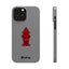 Hydrant Slim iPhone Cases - Grey