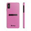 Handler Slim iPhone Cases - Pink