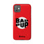 Bad Pup Slim iPhone Cases - Red