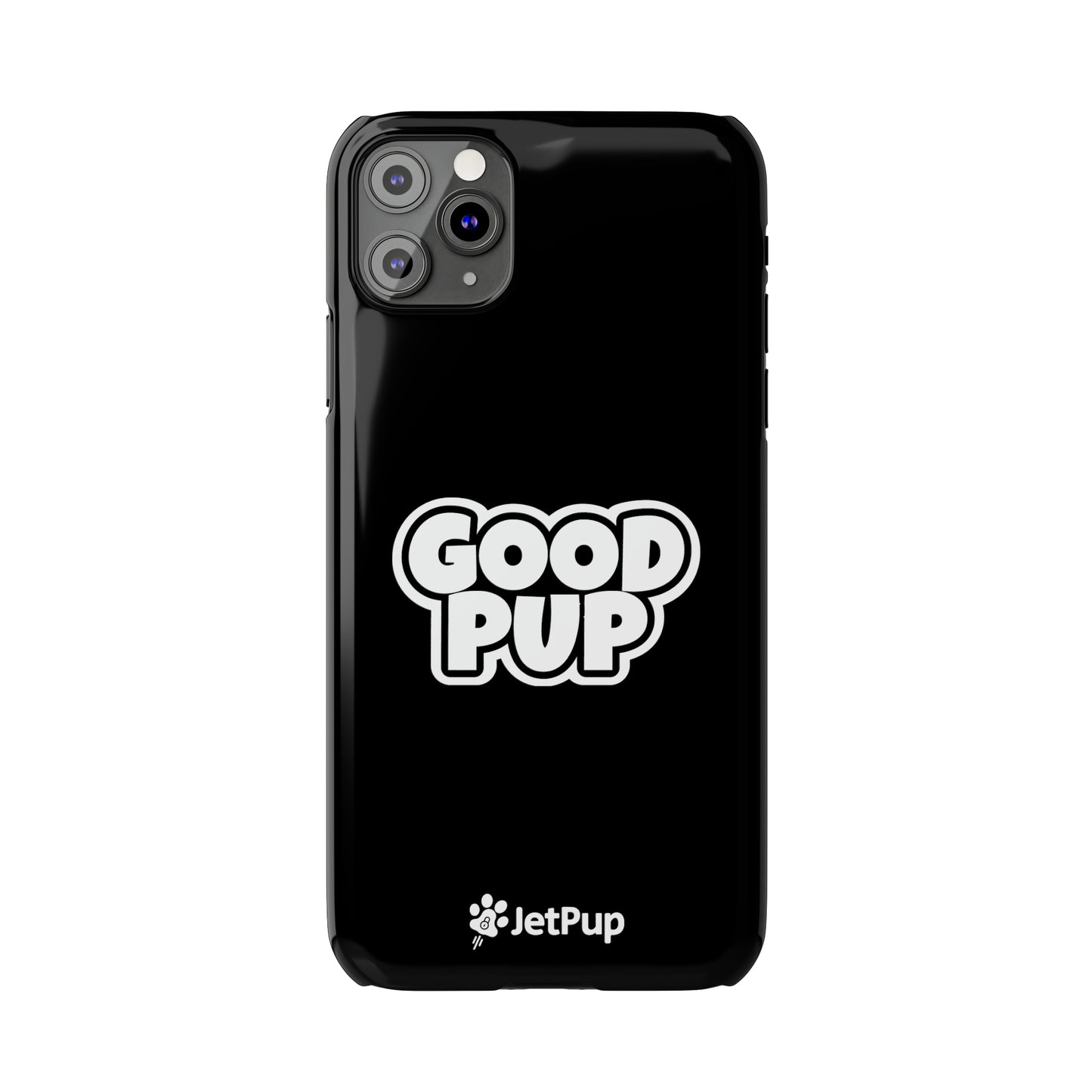 Good Pup Slim iPhone Cases - Black