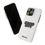 Good Boy Slim iPhone Cases - White