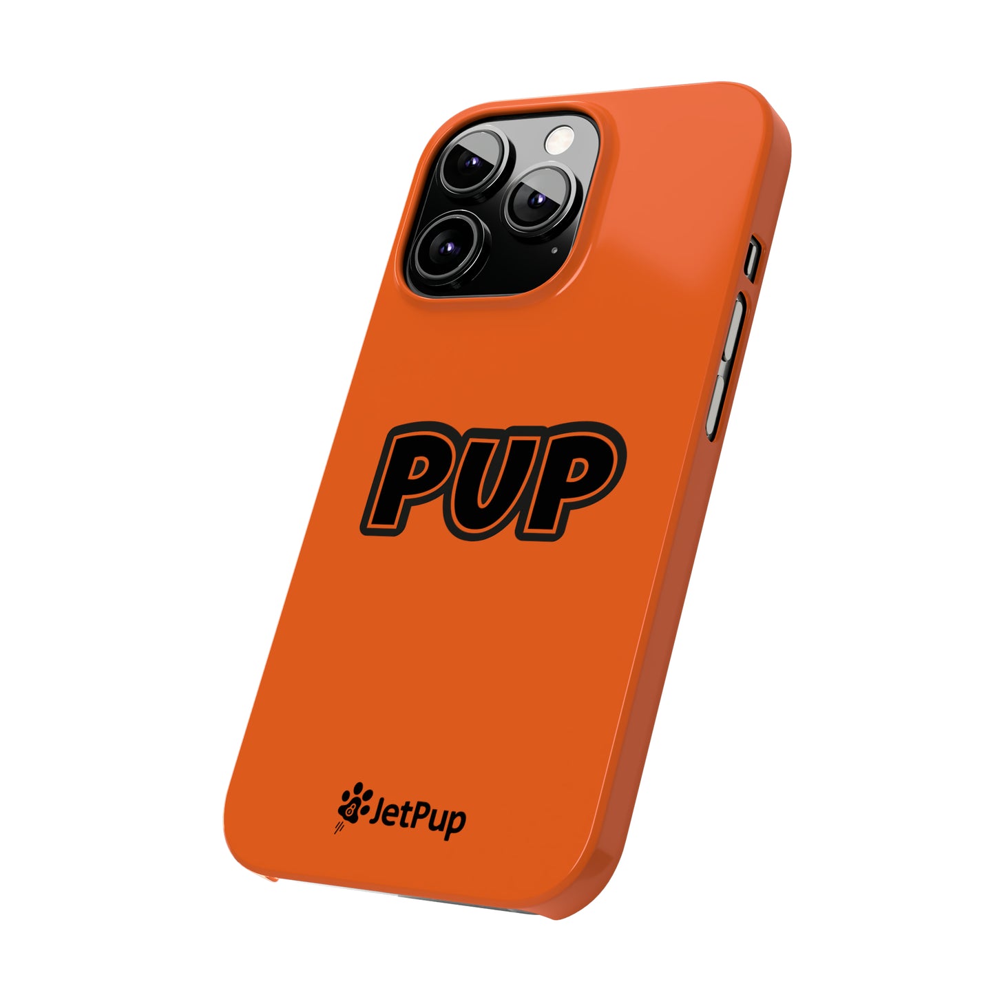 Pup Slim iPhone Cases - Orange