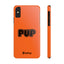 Pup Slim iPhone Cases - Orange