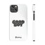 Good Boy Slim iPhone Cases - White