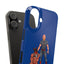 Dad & Pup Slim iPhone Cases - Blue