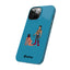 Handler & Pup Slim iPhone Cases - Turquoise