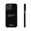 Arrooo Slim iPhone Cases - Black