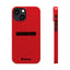 Handler Slim iPhone Cases - Red