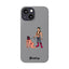 Handler & Pup Slim iPhone Cases - Grey