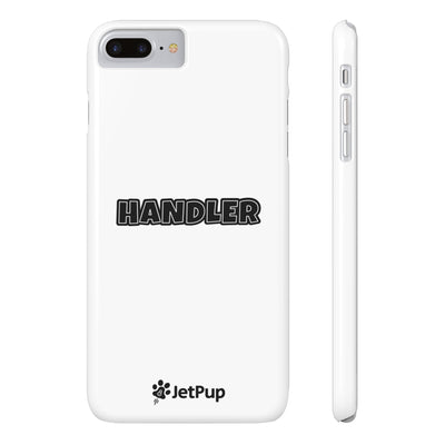 Handler Slim iPhone Cases - White