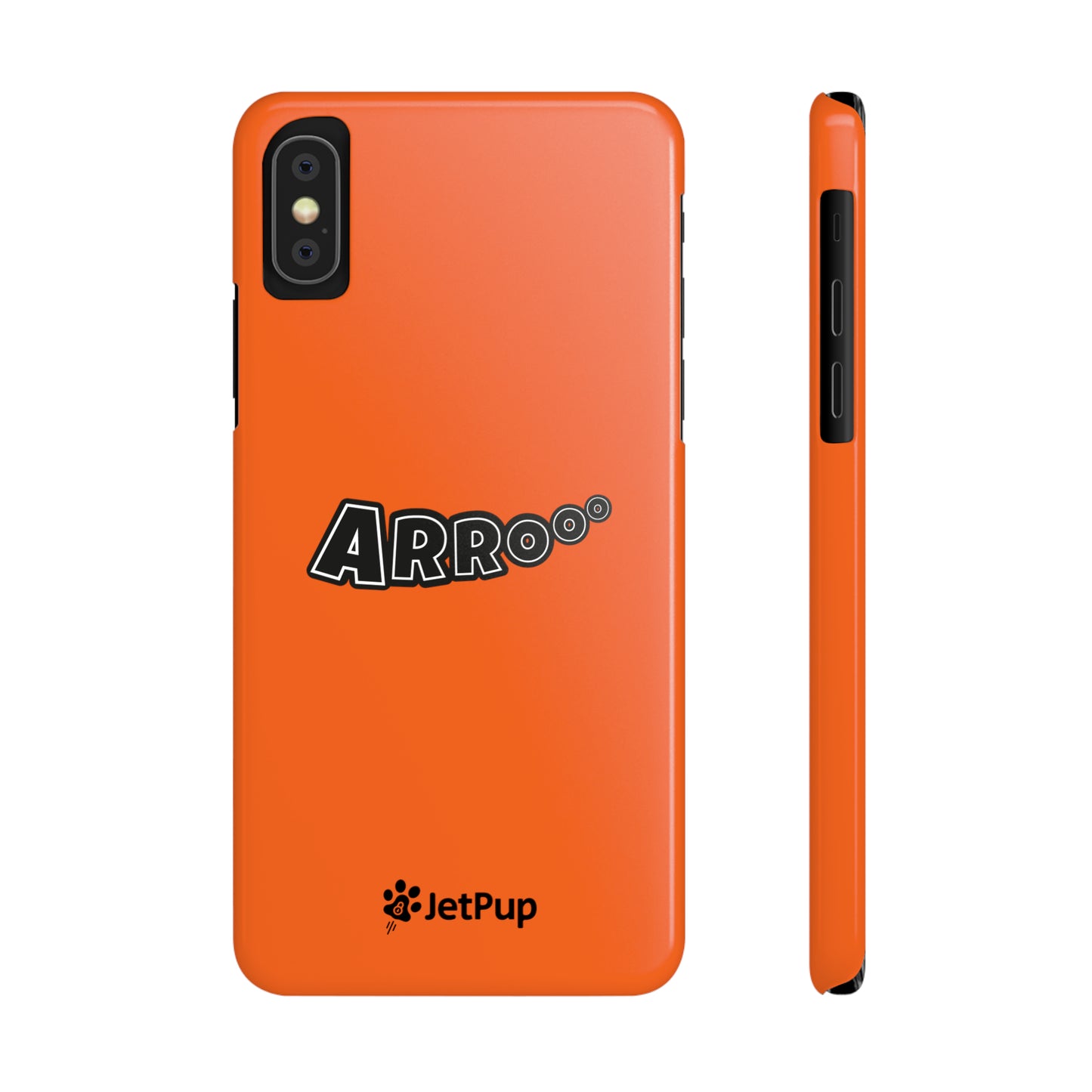 Arrooo Slim iPhone Cases - Orange