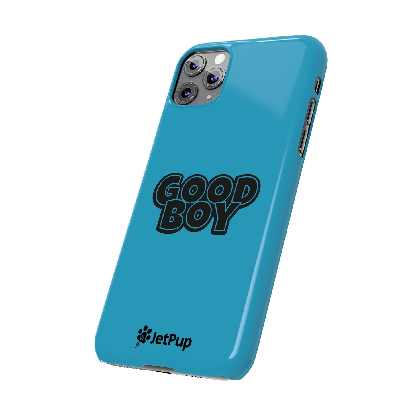 Good Boy Slim iPhone Cases - Turquoise