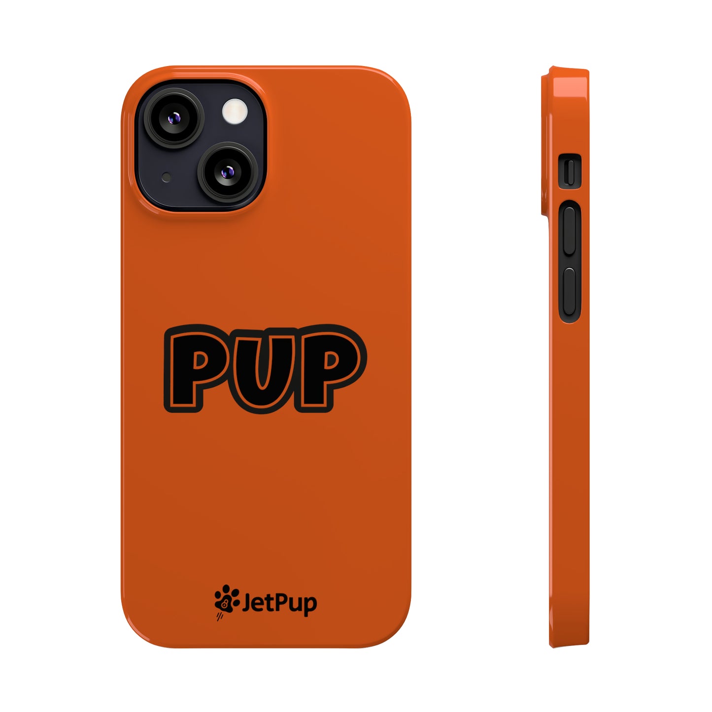 Pup Slim iPhone Cases - Orange