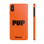 Pup Slim iPhone Cases - Orange