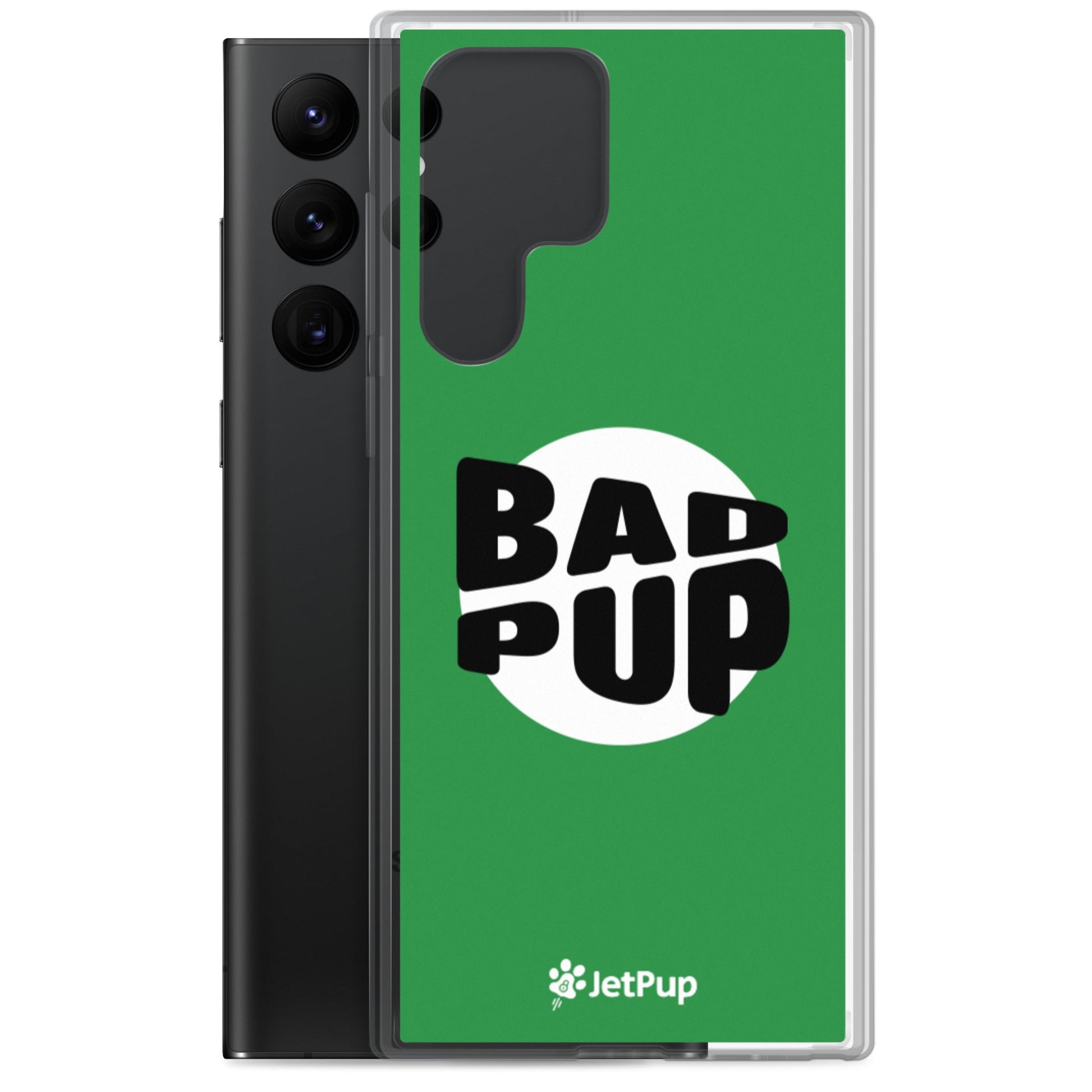 Bad Pup Samsung Case - Green - JetPup