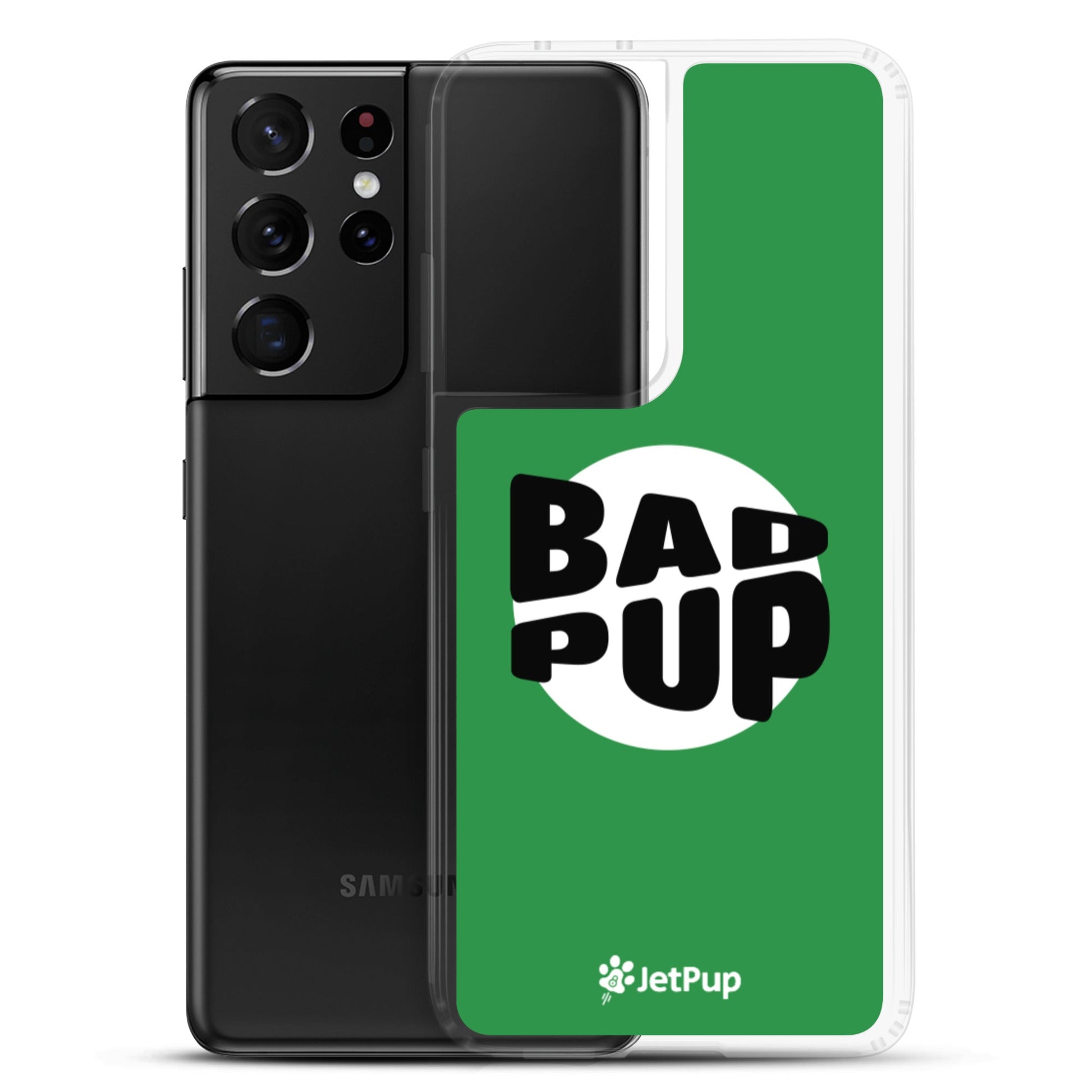 Bad Pup Samsung Case - Green - JetPup