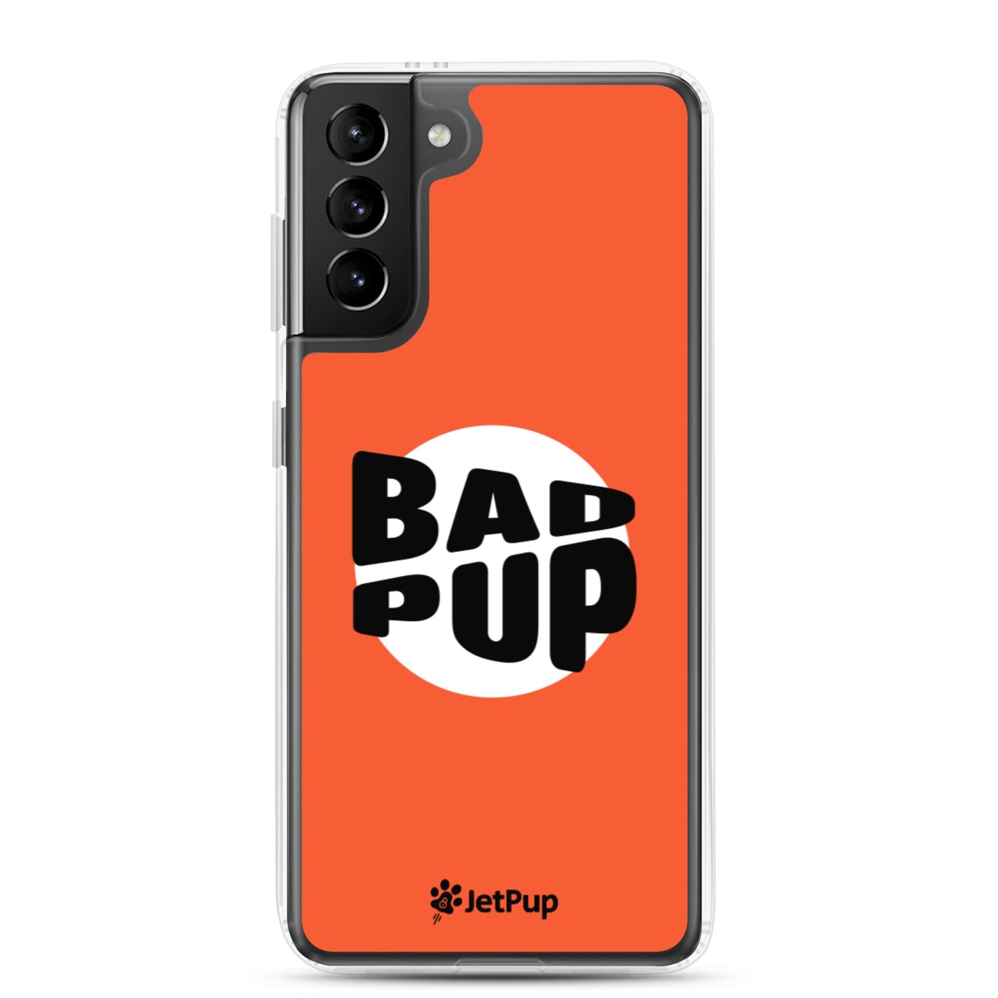 Bad Pup Samsung Case - Orange - JetPup