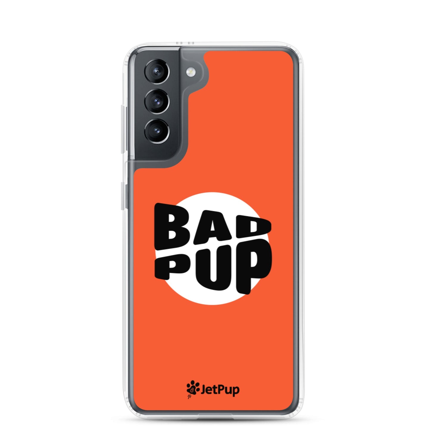 Bad Pup Samsung Case - Orange - JetPup