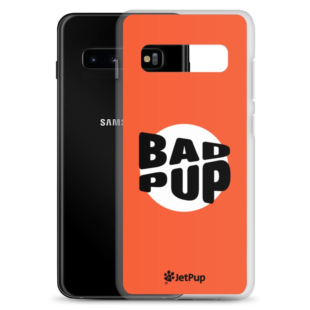 Bad Pup Samsung Case - Orange - JetPup