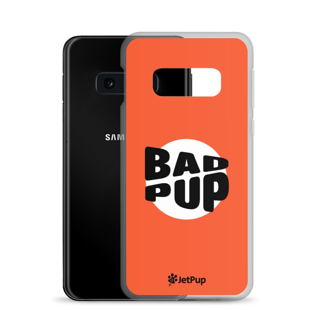 Bad Pup Samsung Case - Orange - JetPup