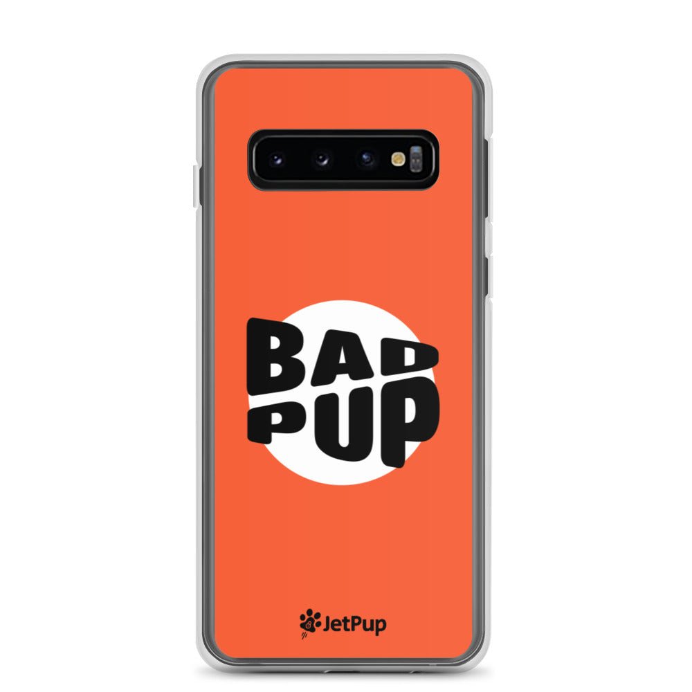 Bad Pup Samsung Case - Orange - JetPup