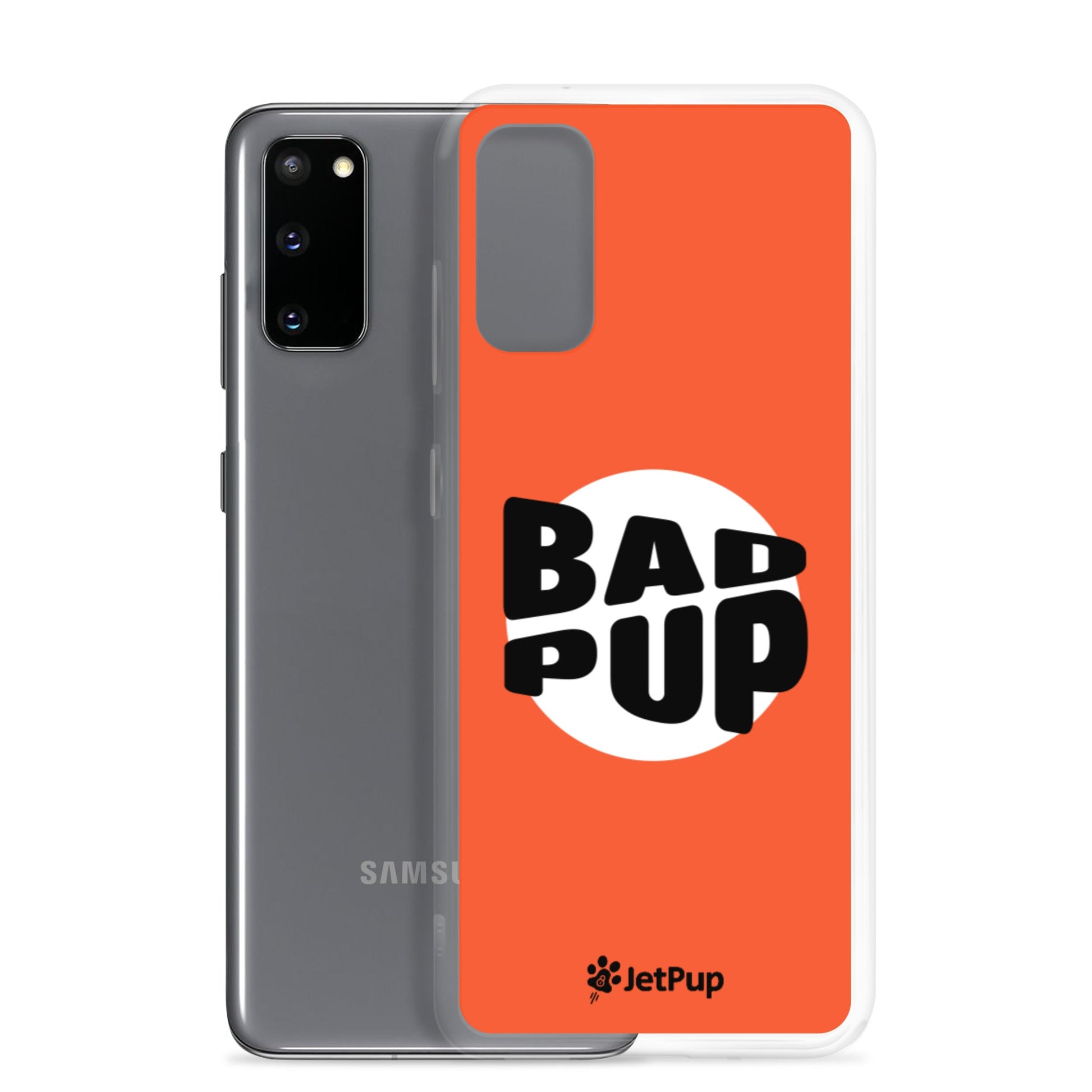 Bad Pup Samsung Case - Orange - JetPup