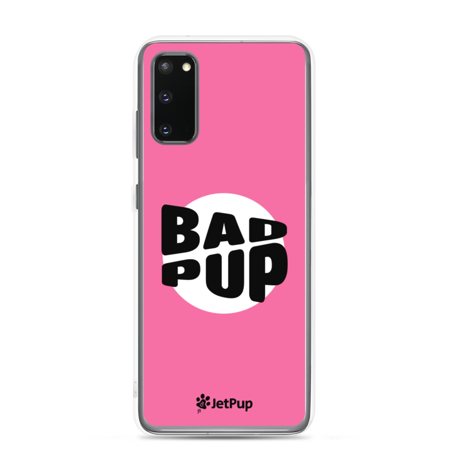 Bad Pup Samsung Case - Pink - JetPup