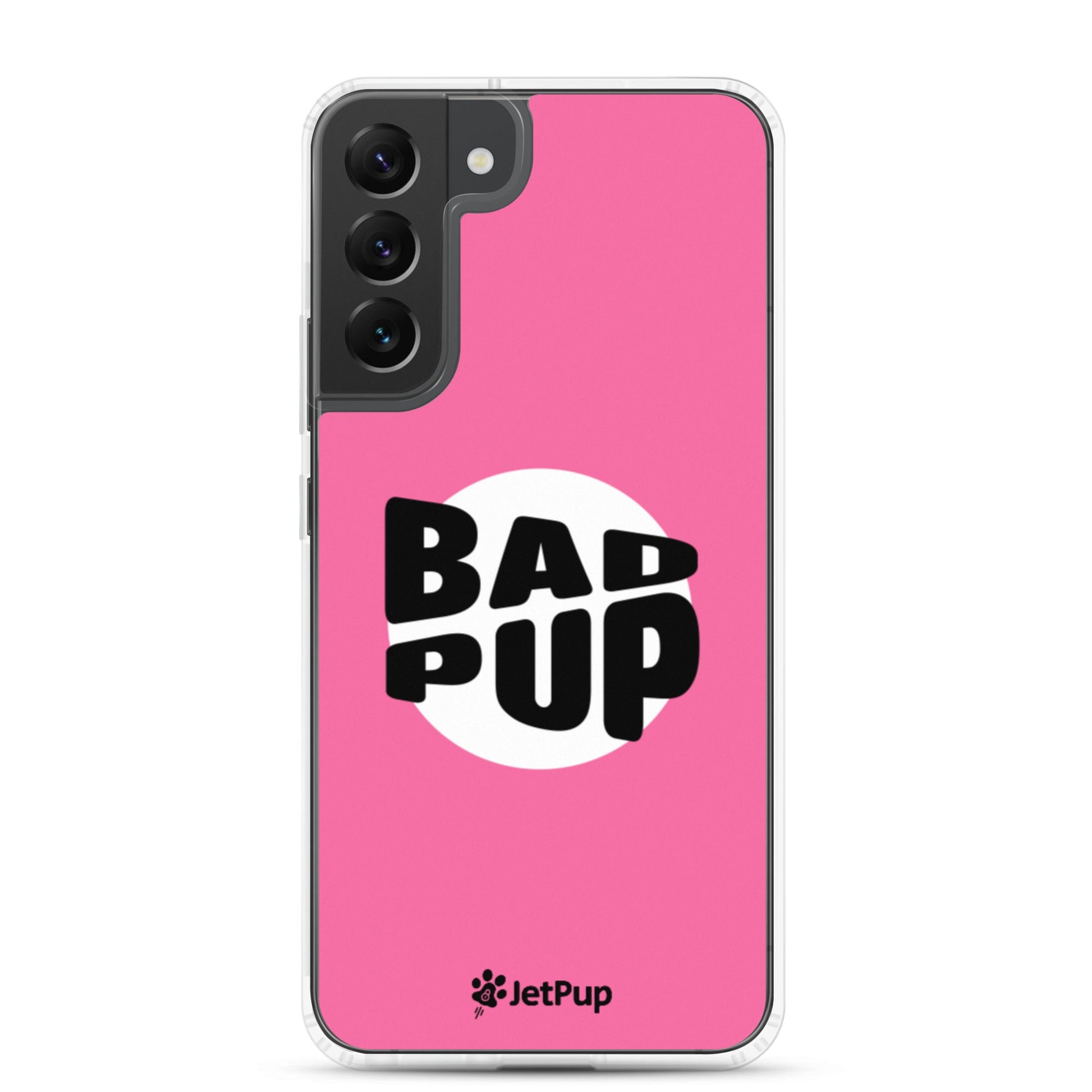 Bad Pup Samsung Case - Pink - JetPup