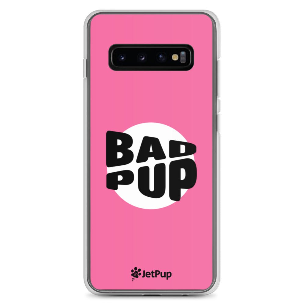 Bad Pup Samsung Case - Pink - JetPup