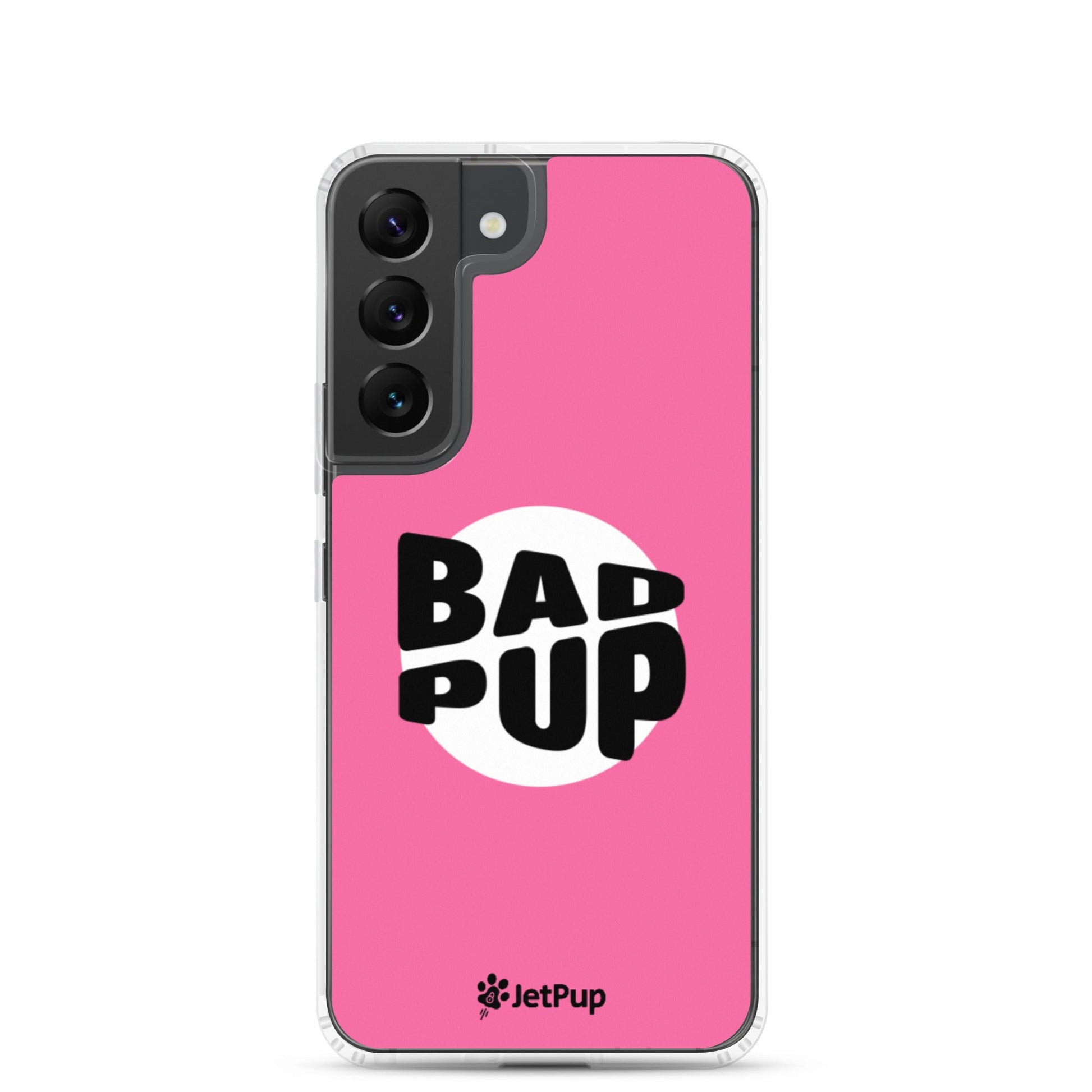 Bad Pup Samsung Case - Pink - JetPup