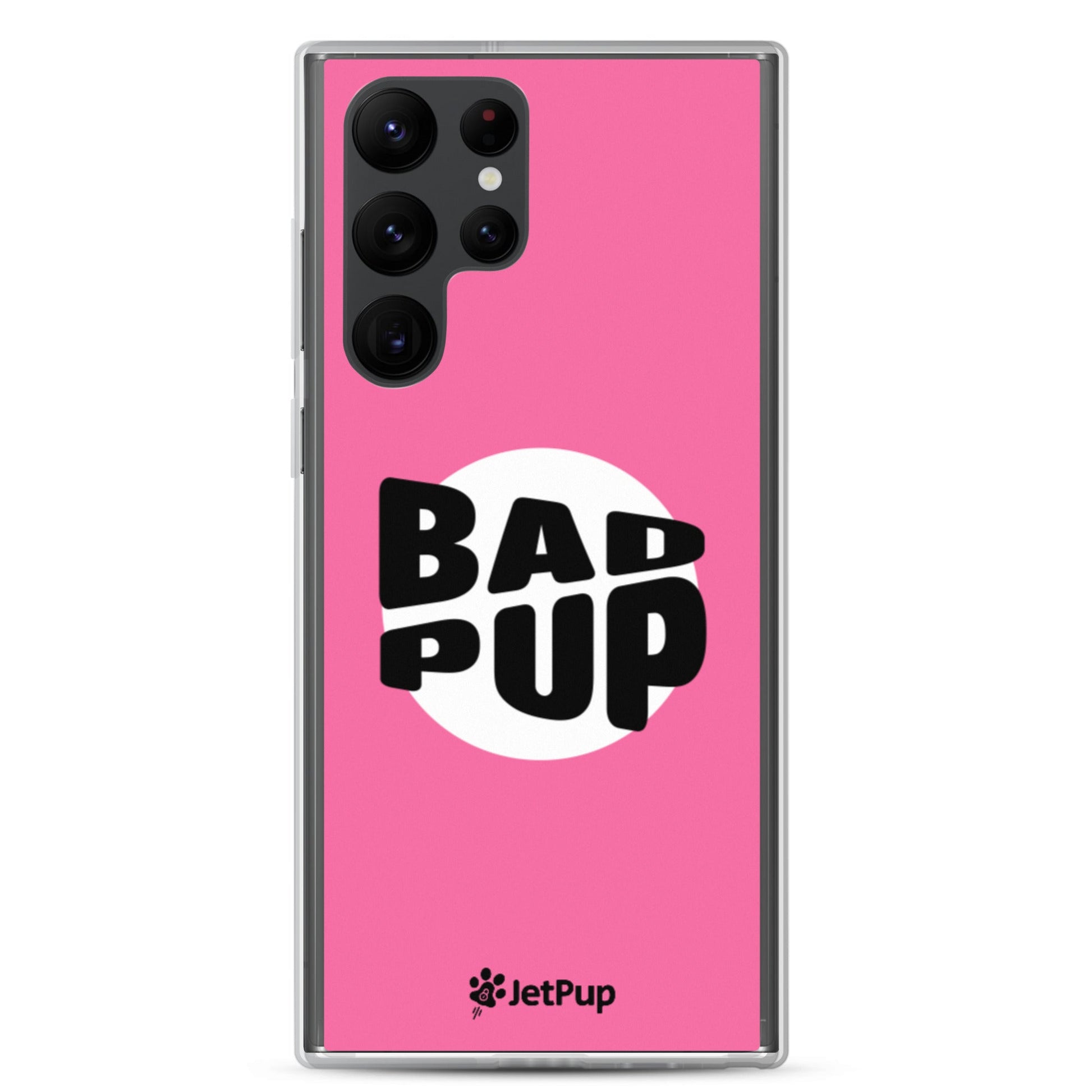 Bad Pup Samsung Case - Pink - JetPup