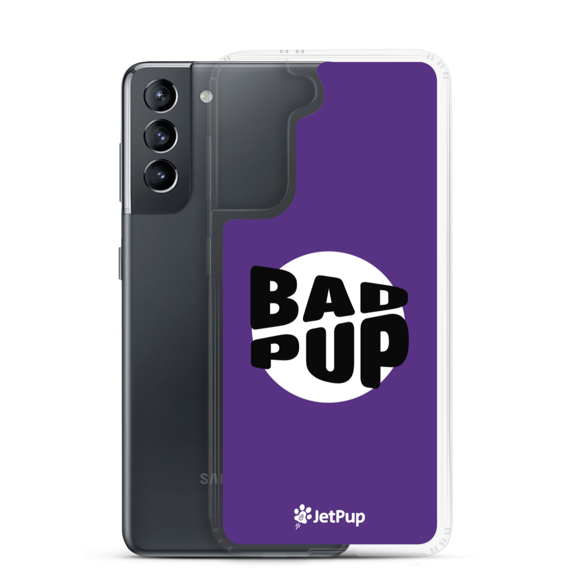 Bad Pup Samsung Case - Purple - JetPup