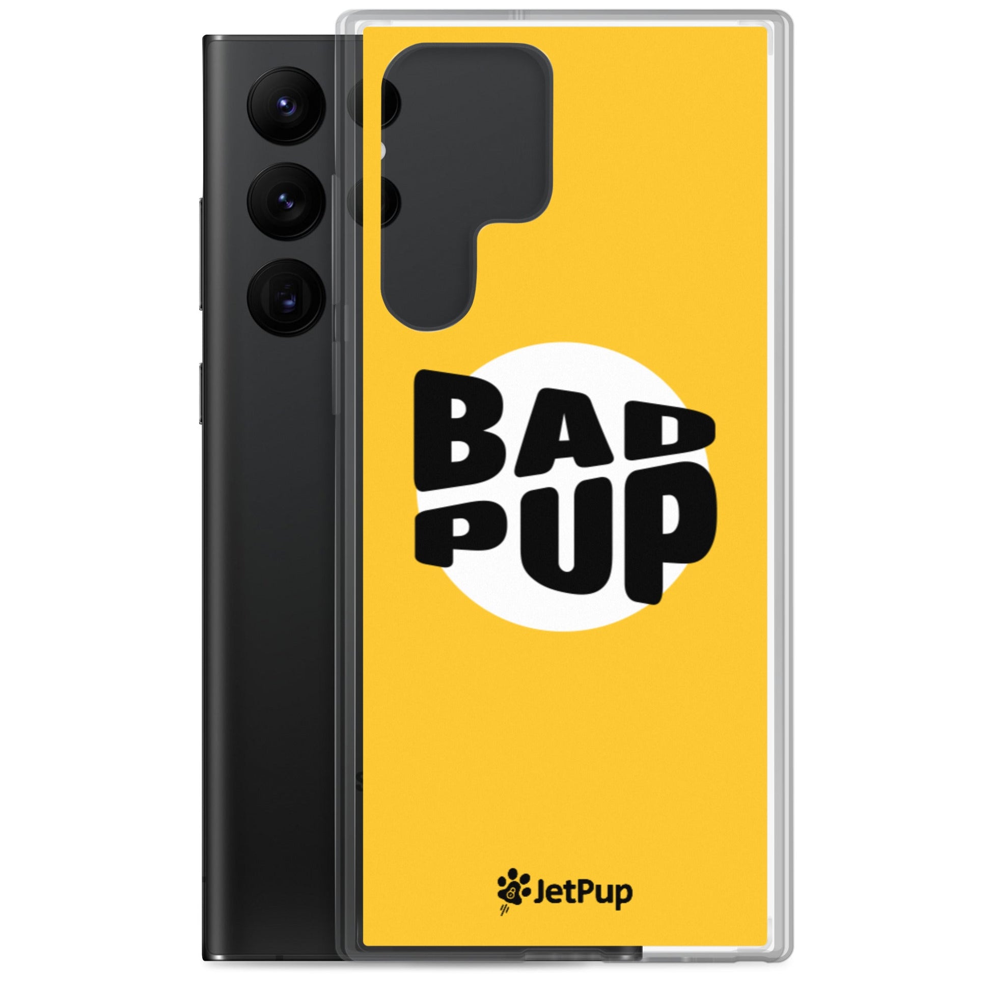 Bad Pup Samsung Case - Yellow - JetPup