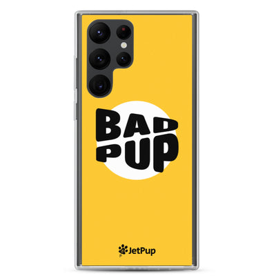 Bad Pup Samsung Case - Yellow - JetPup