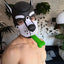 Black Bone Chew Toy for Human Puppies *PRE-ORDER* - JetPup