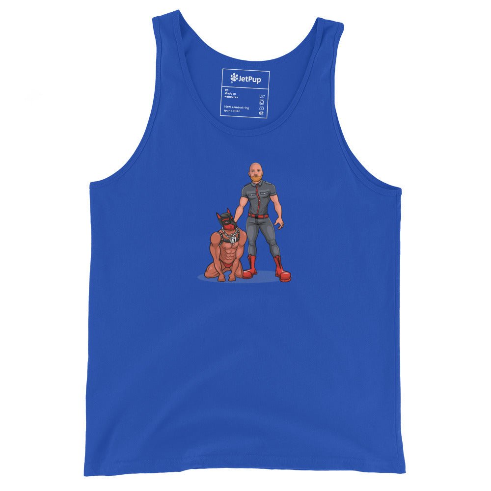 Dad & Pup Unisex Tank Top - Multiple Colors - JetPup