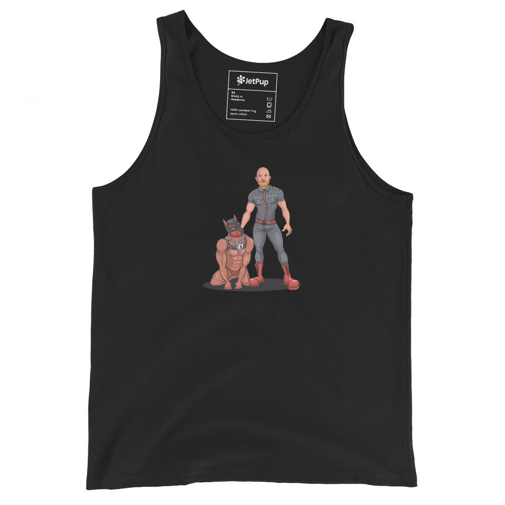 Dad & Pup Unisex Tank Top - Multiple Colors - JetPup