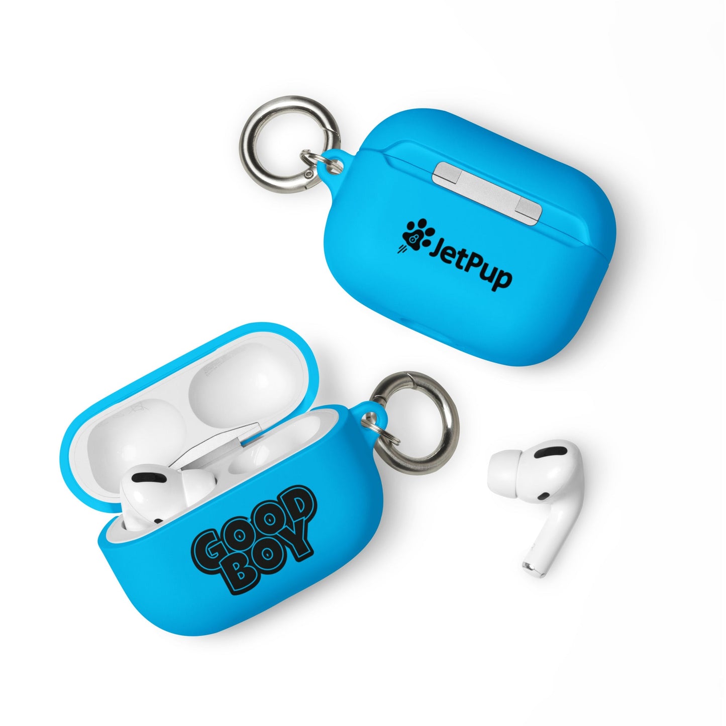 Good Boy AirPods Case - Blue - JetPup