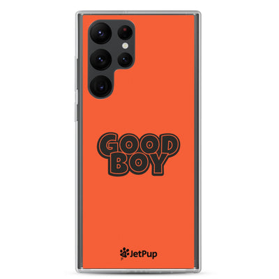 Good Boy Samsung Case - Orange - JetPup
