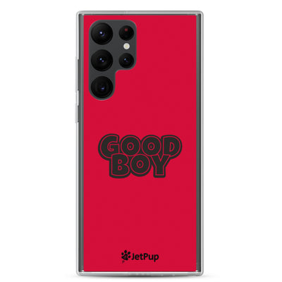 Good Boy Samsung Case - Red - JetPup