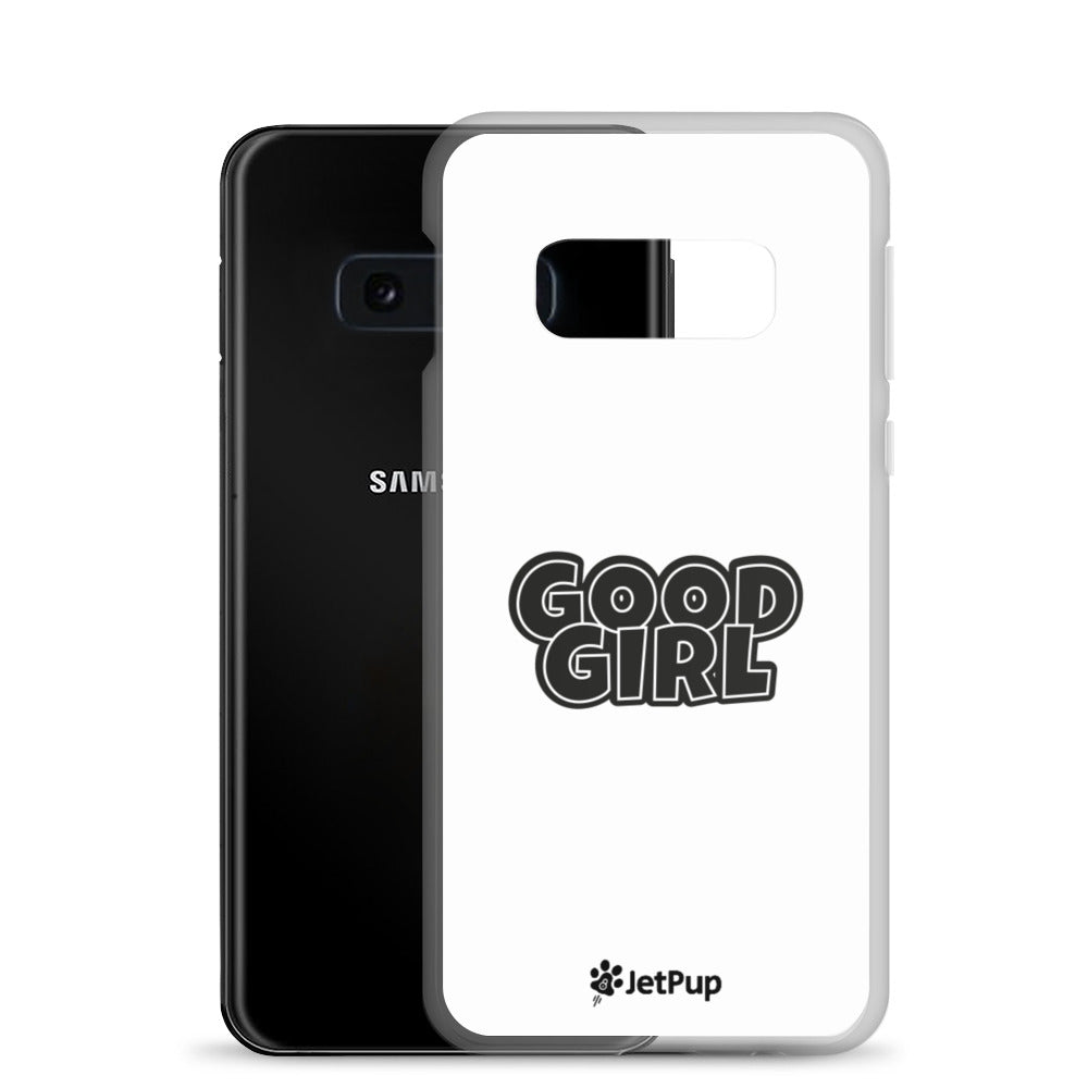 Good Girl Samsung Case - White - JetPup