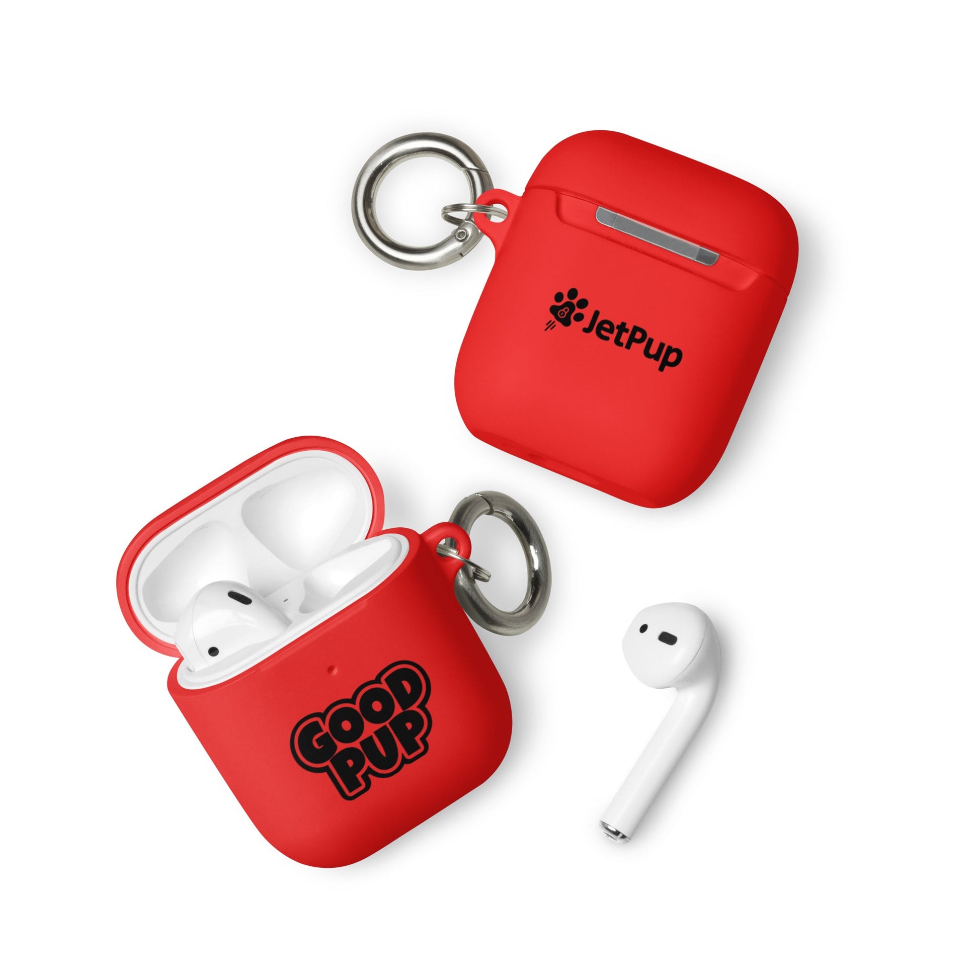 Good Pup AirPods Case - Red - JetPup