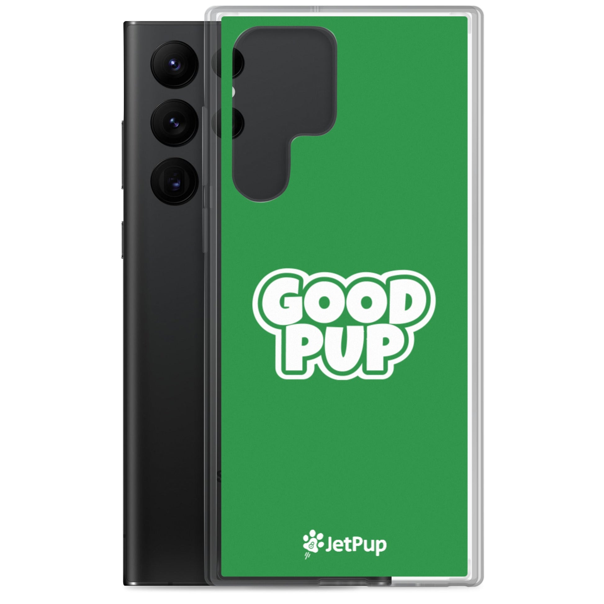 Good Pup Samsung Case - Green - JetPup