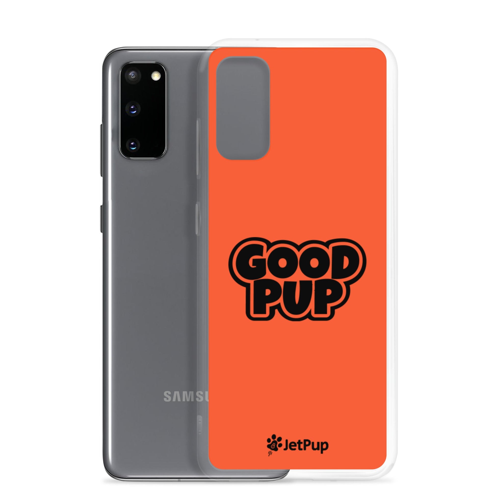 Good Pup Samsung Case - Orange - JetPup